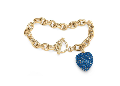 Gold Plated | Toggle Heart Bracelets